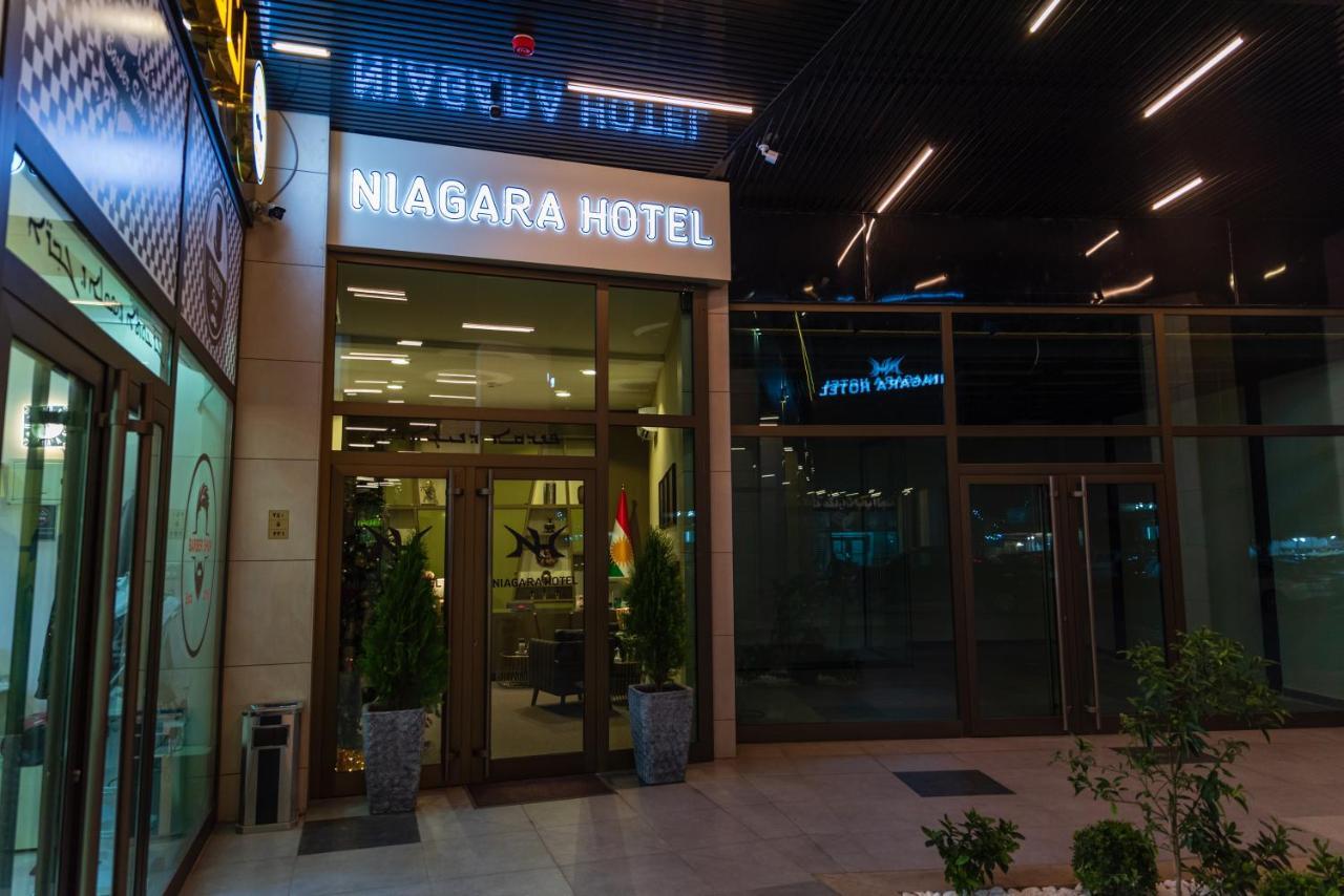 Niagara Hotel Arbil Exterior foto