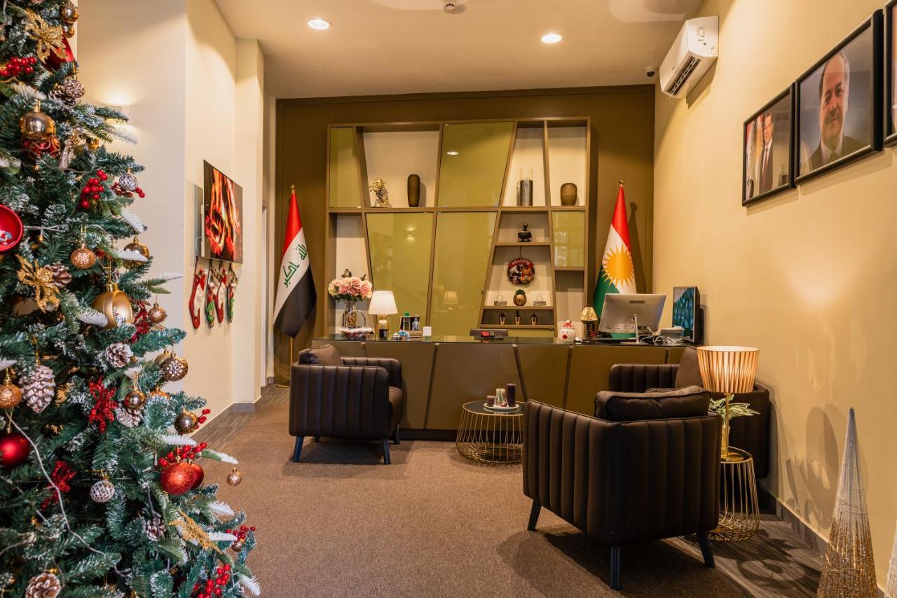 Niagara Hotel Arbil Exterior foto