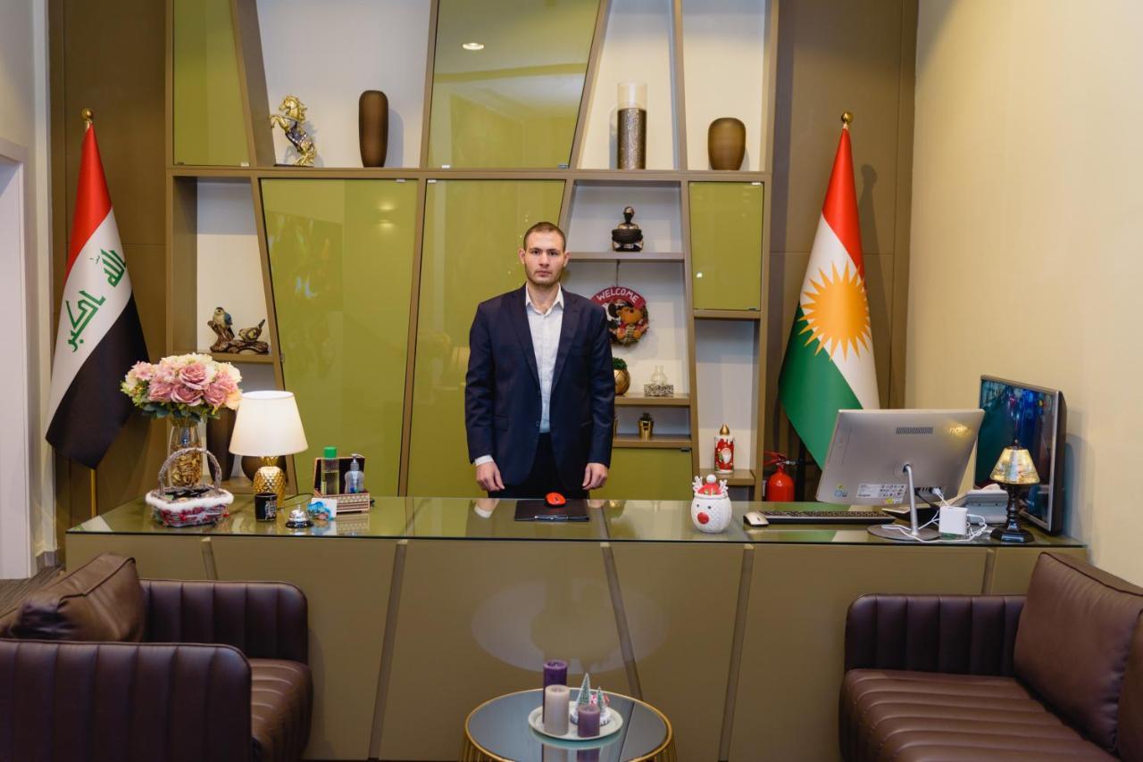Niagara Hotel Arbil Exterior foto