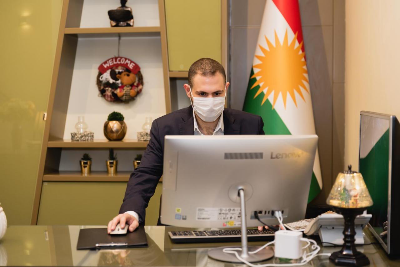 Niagara Hotel Arbil Exterior foto